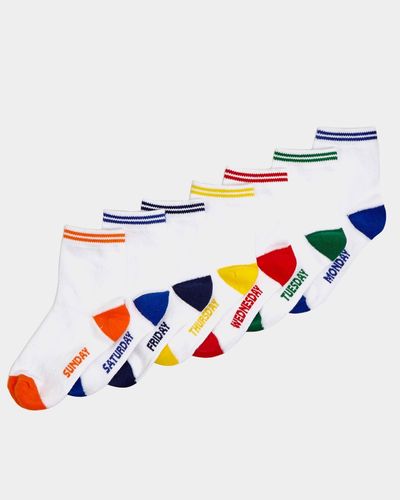 Baby Boys Cotton-Rich Socks - Pack Of 7